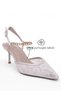 Stiletto Shoes Pointed Toe Women's Shoes Special Day Wedding Dress Shoes Heels Nude Color Heels - 2