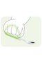 Orange Color Figured Premium Children's Bpa-Free Silicone Handle Stainless Steel Tip Fork-Spoon, S. Box - 4