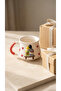 Zera Embossed Love Story Handmade Figured Ceramic Mug