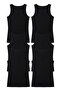 Women's Thick Strapped Tank Top 6-Piece Set - 2