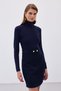 Women's Full Fisherman Knit Sweater 106-1356 - 6