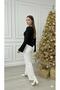 New Season Women's Crew Neck F Corded Fabric Blouse 14 - 4