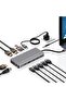 13-in-1 Dual HDMI & DP 4K USB-C Hub with Ethernet, 10Gbps Data, 100W PD
