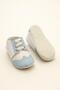 Leather Baby Shoes, First Step Shoes, Baby Booties with Non-Slip Sole and Laces - 6