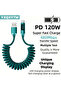 كابل بيانات USB-A إلى Type-C للشحن فائق السرعة