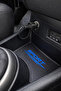 Hyundai I20 (Manual) 2008 - 2011 / 2011-2014 Compatible Cup Holder and Console Base Pad Set (Black-Blue) - 6