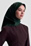 بنقشة المونوغرام وشاح تويل حرير نقي 9412D 81 - 3