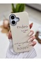 iPhone 17 Compatible Leather Plated Flexible Silicone Case with Today Design - 4
