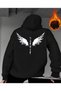 Unisex Men/Women Colorful Wi̇nkanat Special B Printed Cotton O Oversized K Hooded Sweatshirt