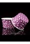 25 Pieces Cupcake Muffin Cake Mold Capsule Mold 1St Quality Thick Inner Coating Greaseproof Paper Purple Speckled - 2