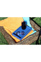 Medium Size Parliament Blue Faux Leather Tray - 5