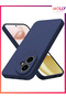 Midnight Blue Liquid Inside Velvet Matte Silicone Case for Honor 400