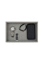 Small Size Light Grey Faux Leather Tray - 4