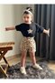 Leopard Gabardine 2-Piece Shorts Set - 3
