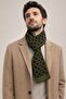Men's Scarf Geometric Pattern Double-Sided - Kaşkol Soft Knitwear Winter Premium - 4