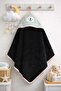 75*75cm 100% Cotton Embroidered with Head & Soft & Water Absorbent 75*75cm Baby & Children Bath Towel - 2