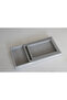 Small Size Light Grey Faux Leather Tray - 6