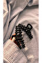 Bohemian Style Black Beaded Hair Clip Set of 2 - Special Series with Strong Hold - 5