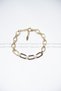 Women's Gold Color Chain Patterned Zircon Stone Stylish Daily Non-Tarnish Xuping Bracelet Jewelry - 2