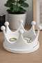 Crown Detailed Jewelry Bowl – Decorative Trinket Dish & Catch-All - 3