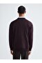 Crew Neck Printed Men's Thick Sweatshirt - 4