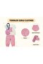 HPL Pink Pouch Girl Pant Top Set with Sling Bag - 4