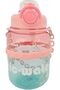 Kids Magnetic Belt Water Bottle with Straw | 700 ml water bottle Best for School, Walks & Picnics (P