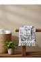 2-Piece Leaf Bath Towel - 90X145 Cm, 350 Gr, 100% Cotton - 8