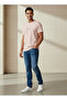 Men Slim Fit Crew Neck Short Sleeve Printed T-shirt - 2