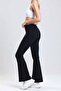 Women's Flared Diving Fabric Tightening Tights Vy2224 - 3