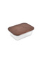 Massi Acacia Wooden Lid Glass Storage Container 640 ml - 3