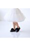 Children's Patent Leather Ballerinas with Floral Embellishments on Top - 2