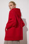 Zipper Detail Hooded Sweatshirt - 5