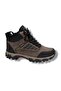 3022-26 Leather Laced Outdoor Men's Boots with Fur Inside Brown Black Red 45-47 - 2