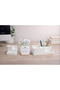 Minimal White Desk Organizer Set – Pen Holder, Phone Stand, and Desk Calendar with Wooden Legs - 2