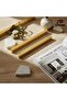 Safran Handle Luxury Country Kitchen Furniture Cabinet Drawer Handle Matte Gold 800 mm