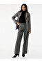 Pleat Detailed Wide Leg Fabric Trousers with Pockets - 2