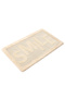 Natural Non-Slip Base Bathroom Mat Long Lasting Soft Textured Water Absorbent Washable Smile 60X100 - 7