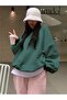 Crew Neck Combed Cotton Sweatshirt