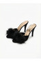 Thin Waisted Heeled Bridal Slippers - 2