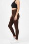 Women's High Waist Shaping Leggings Brown - 2