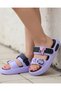Children's Emoji Cross Orthopedic Daily Slippers Unisex - 2