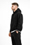 Simyon Style Erkek Kapüşonlu Kanguru Cepli Oversize Basic Sweatshirt - 2