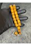 Ottoman Imitation High-End Spiral Marbled Collectible Crimped Amber Prayer Beads - 3