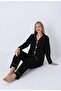 Heart Embroidered Women's Pajama Set
