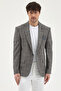 Biglia Men's Black Polyviscon Fabric Slim Fit Mono Collar Sports Blazer Jacket