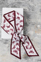 Stylish Tie Scarf with Butterflies - 3