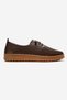 Lace-Up Women's Casual Shoes - Comfortable and Stylish Design, Comfortable Sole Brown Suede - 4