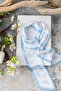 Stylish Tie Scarf with Butterflies - 3
