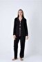 Heart Embroidered Women's Pajama Set - 2